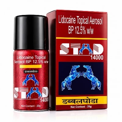 Picture of Stad 14000 Double Ghoda Delay Spray For Men 20gm