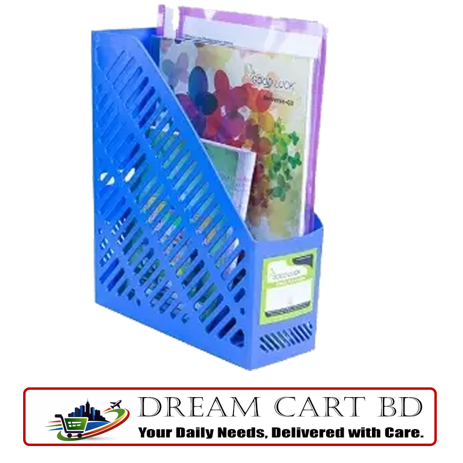 Picture of Good Lucktm Single File Holder (Document Magazine File Organizer) - multicolor