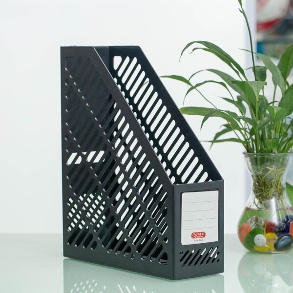 Picture of Good Lucktm Single File Holder (Document Magazine File Organizer) - multicolor
