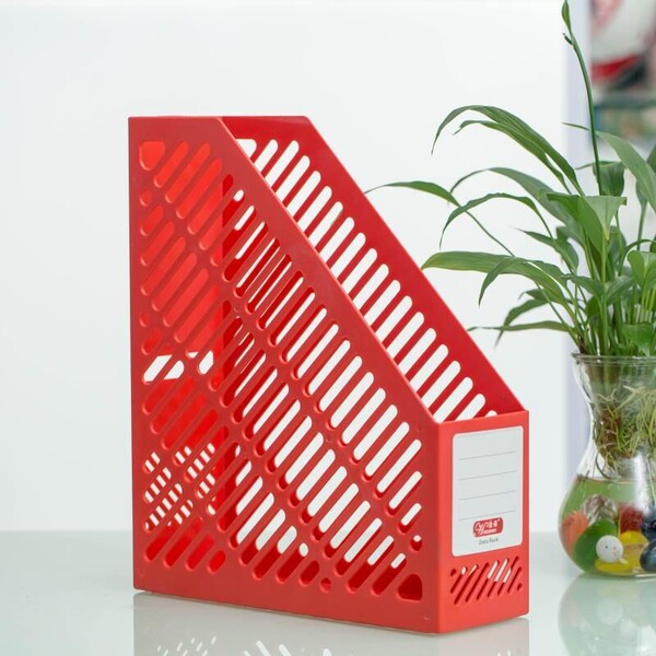 Picture of Good Lucktm Single File Holder (Document Magazine File Organizer) - multicolor