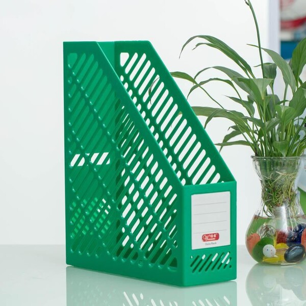 Picture of Good Lucktm Single File Holder (Document Magazine File Organizer) - multicolor