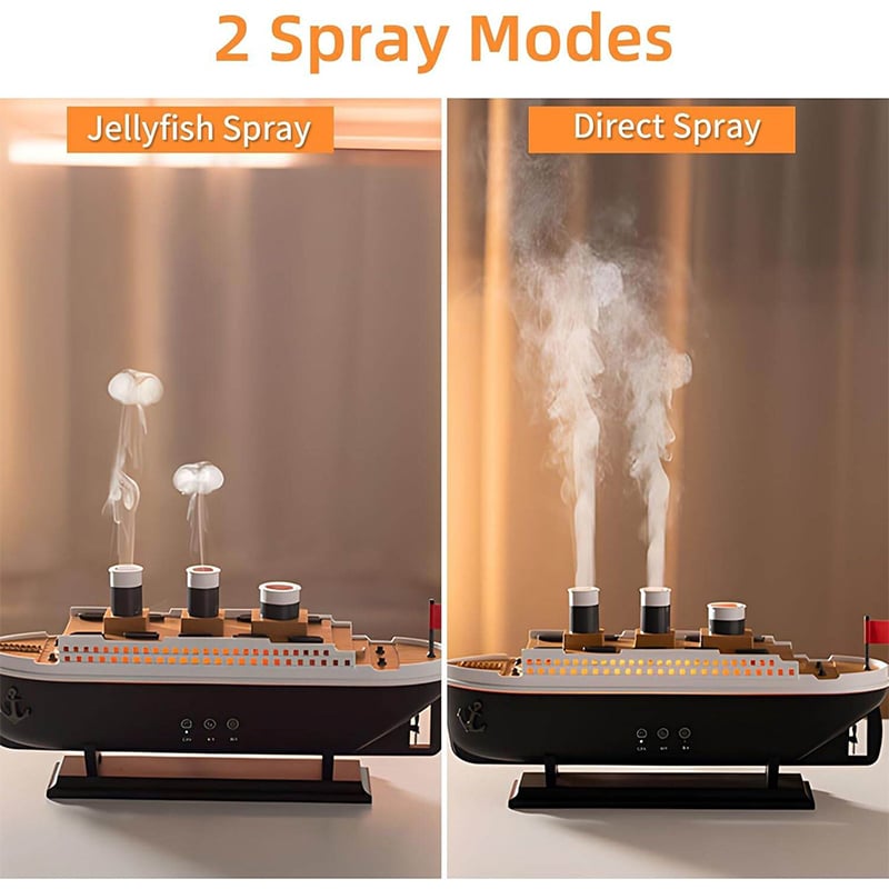 Picture of Aroma Diffuser Ship Cool Mist Humidifier with Remote Control Aroma Diffuser Humidifiers