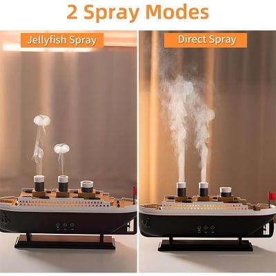 Picture of Aroma Diffuser Ship Cool Mist Humidifier with Remote Control Aroma Diffuser Humidifiers
