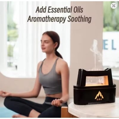 Picture of Raindrop Aroma Diffuser Humidifiers Air scent Diffuser Rain Cloud Electric Ultrasonic Essential Oil Diffuser With Night Light
