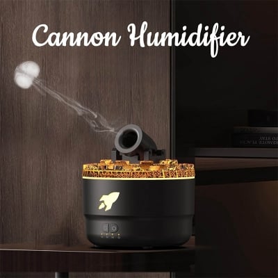 Picture of Volcanic Cannons Air Humidifier Aromatherapies Diffusers Maker Essential Oil Difusor for Home Desktop 280ml