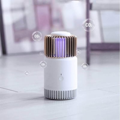 Picture of RE-MAX RT-MK04 Mosquito Trapping Killing Lamp 395nm Mosquito Light, Rechargeable with USB Cable, Quiet Physical Mosquito Control, Electric Shock Mosquito Killer-Multicolor