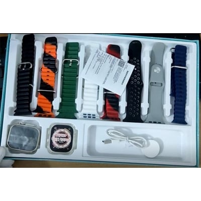 Picture of Y99 Smart Watch 10in1 Gift Suit with 10+1 Strap and Watch Case  for Men Women, HD Screen Activity Tracker Smartwatch, Fitness Tracker with Heart RateSleep Monitor, 25 Sport Modes IP68 Waterproof, Pedometer, Fitness Watch for Android iOS Phones-Multicolor
