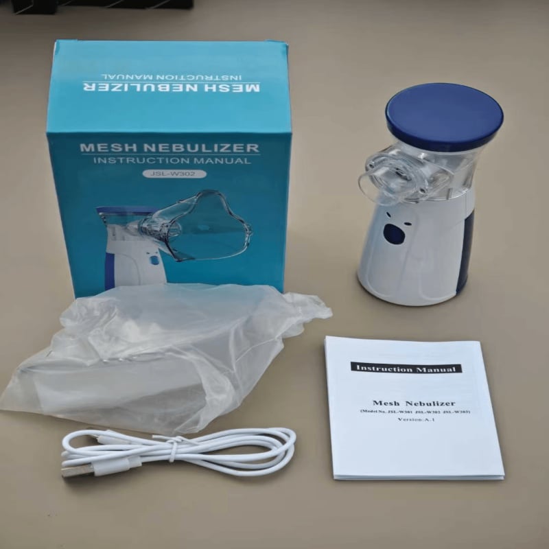 Picture of Rechargeable Mesh Nebulizer JSL W302 for Instant Relief & Kid Friendly portable mesh Nebulizer 