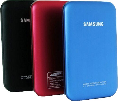 Picture of 500gb external portable hard drives with 2 years warranty