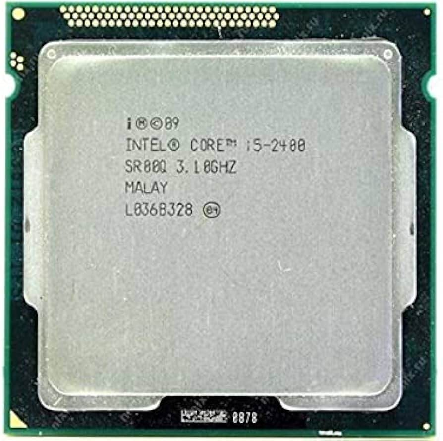 Picture of CORE i5 2nd Gen 3.0 GHz  61-75  model  mother board  supported  desktop Processor with 1 year warranty
