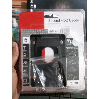 Picture of Laptop DVD to 2nd SSD/HDD Caddy Hard Drive Enclosures 12.7mm /9.5mm