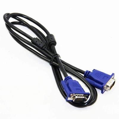 Picture of Desktop PC VGA Cable Lcd Led TV Monitor - all supported - Blue