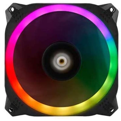 Picture of 120 RGB more colour  Cooling Fan for desktop CPU - Black
