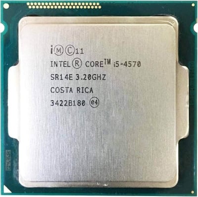 Picture of CORE I5 - 4570 - 4th GENERATION - 3.20 GHZ  Processor - 81-85-95  MODEL MOTHER BOARDS SUPPORTED  WITH  1 YEARS WARRANTY
