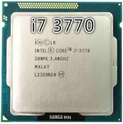 Picture of CORE  i7-3770 - 3.40 GHz processor  for 61-75 model mother board supported desktop processor with 1year warranty