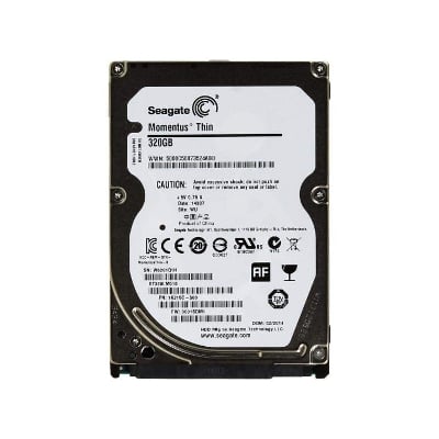 Picture of 320 GB laptop hard drives - - Seagate -samsung - Western - others with 1 year warranty