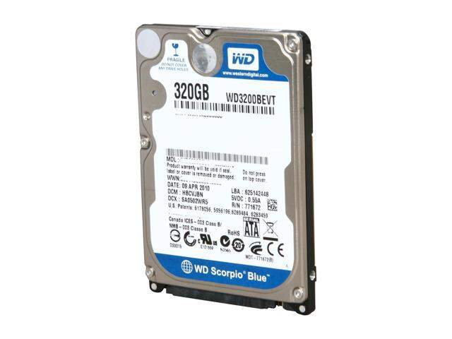 Picture of 320 GB laptop hard drives - - Seagate -samsung - Western - others with 1 year warranty