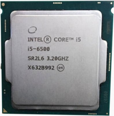 Picture of Intel Core i5-6500 -3.20 ghz Processor  (6th Generation) for 110-115- 250 mother board