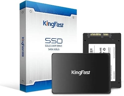 Picture of 512 GB SSD KING FAST Sata III 2.5" Internal Solid State Drives - With 3 years  Re placement warranty - Black