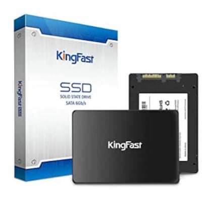 Picture of 512 GB SSD KING FAST Sata III 2.5" Internal Solid State Drives - With 3 years  Re placement warranty - Black