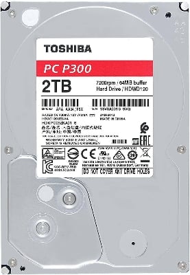 Picture of 2 TB - 2000 GB INTERNAL HARD DRIVES  FOR DESKTOP /CC TV WITH 1 Years Warranty