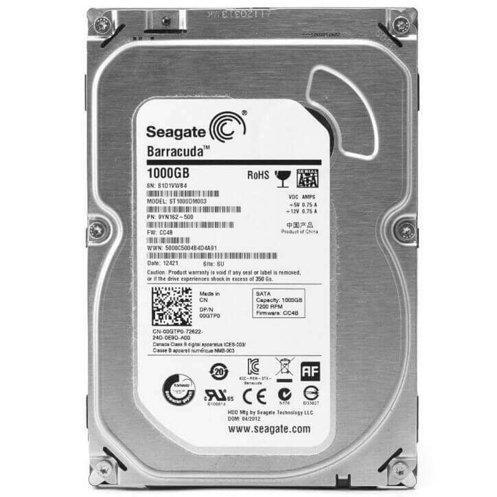 Picture of 1TB   DESKTOP /CC TV  Hard Drives - Trusted Brand For Reliable Storage - Compatible With Various desktop  - Expand Your Data Storage Easily