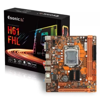 Picture of ESONIC  H61-FHL DDR3  (Intel Core  i3-i5,-I7 -  2nd & 3rd Generation  supported ) Desktop Computer Motherboard