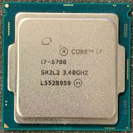 Picture of CORE I7 - 6700 3.40 Ghz 6TH Generation processor - 250- 150-110  model motherboards supported with 1 year warranty