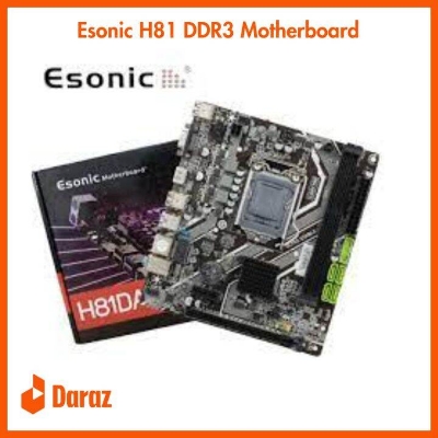 Picture of Esonic H81DA1 Motherboard - I3-I5-I7 4th Generation  Processor  Supported  - Intact new Box  WITH 2 Years Waranty