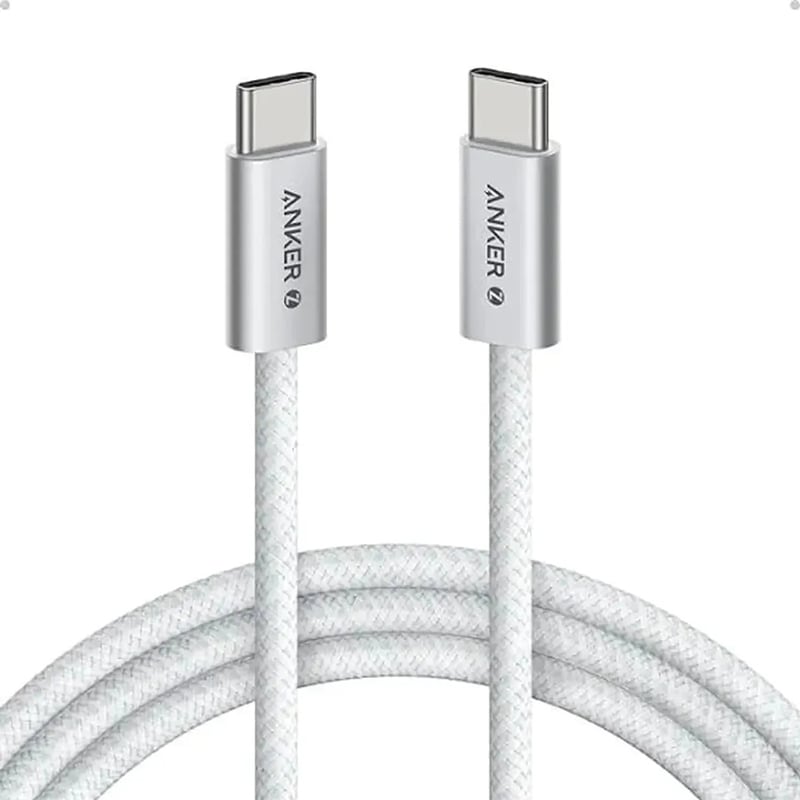 Picture of Anker Zolo 240W USB C to USB C Cable, Braided and Dirt-Free Type-C Fast Charging Cable