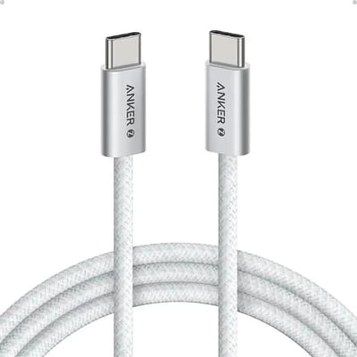 Picture of Anker Zolo 240W USB C to USB C Cable, Braided and Dirt-Free Type-C Fast Charging Cable