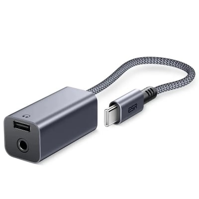 Picture of ESR 2-in-1 USB-C Headphone Adapter
