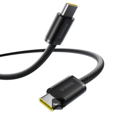 Picture of Baseus Dynamic 4 Series Type-C to Type-C Cable - 100W PD Fast Charging & 480Mbps Data Transfer Cable iPhone 16 and iPhone 15, Nylon Braided 1M