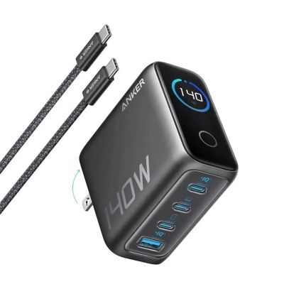 Picture of Anker Charger 140W, 4-Port, PD 3.1 with USB-C Cable-CN
