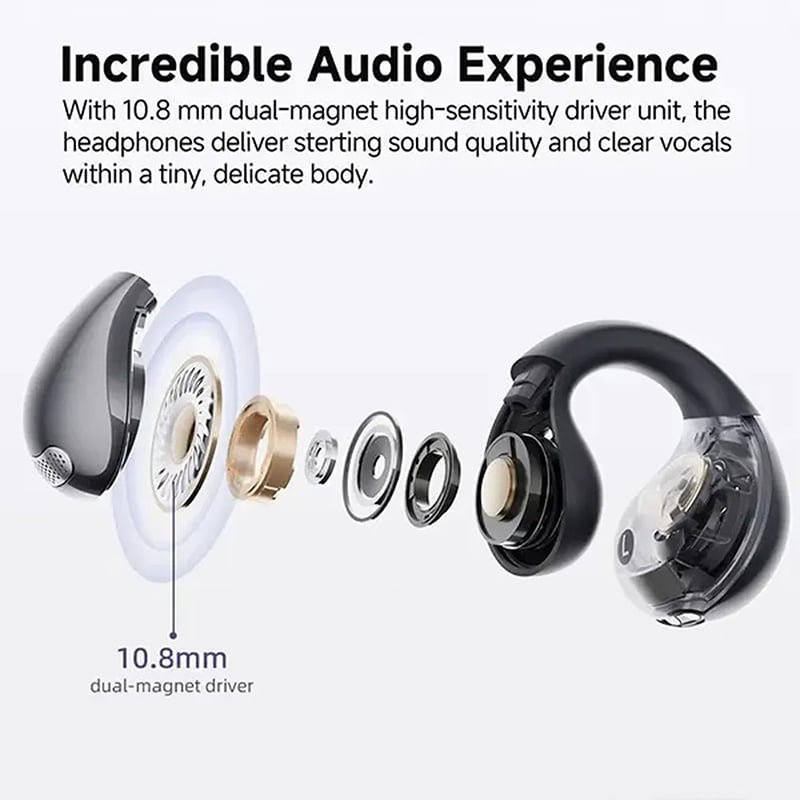 Picture of QCY Crossky C30 Open Ear Clip-On Wireless Earbuds