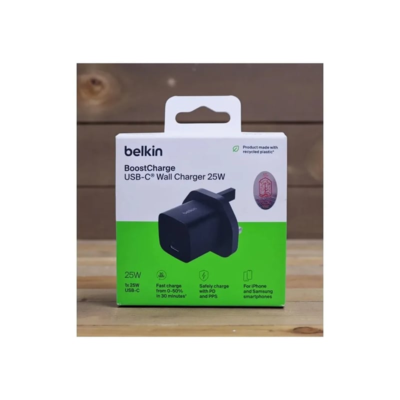 Picture of BELKIN BoostCharge PD 25W PPS USB-C WALL CHARGER
