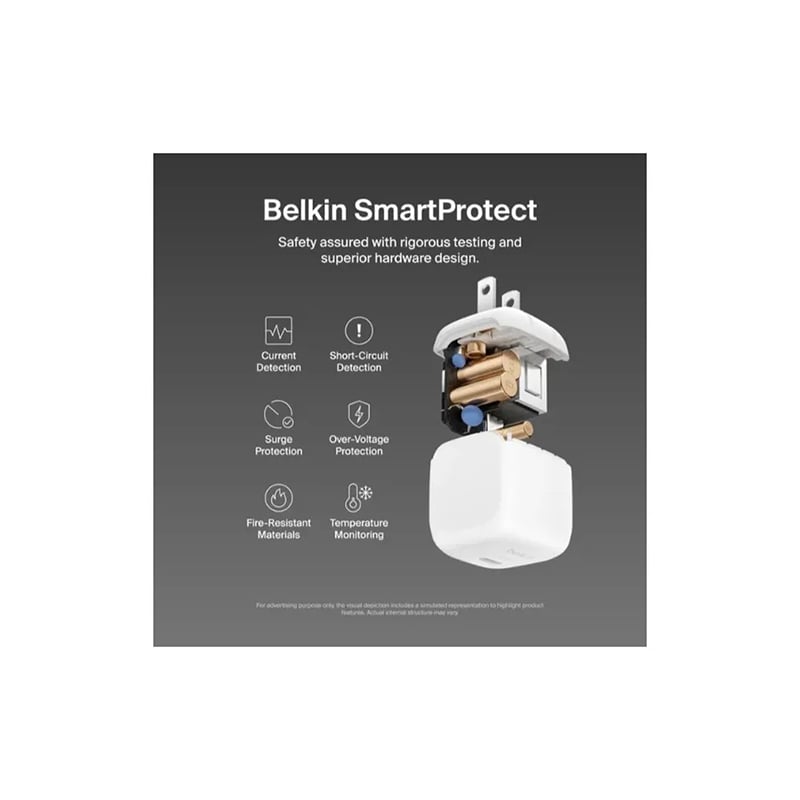 Picture of Belkin BoostCharge 45W Compact USB-C Wall Charger