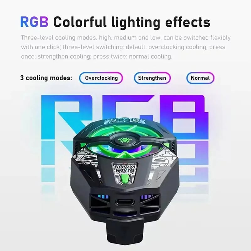 Picture of plextone-ex2-plus-rgb-magnetic-radiator-phone-cooler