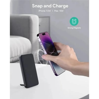 Picture of Aukey PB-MS05 Magfusion 6700mAh 20W Qi2 Magsafe Power Bank