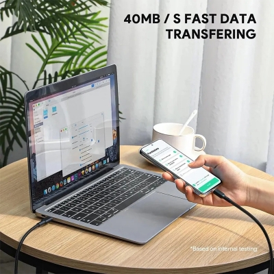 Picture of AUKEY CB-KCC101 Circlet Blink 100W Aramid Fiber Core USB C to USB C Cable PD Cable