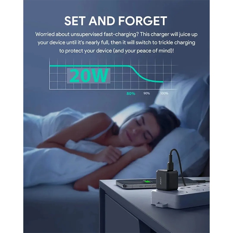 Picture of AUKEY Mini 20W USB-C PD Charger