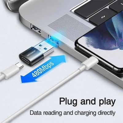 Picture of Joyroom S-H152 USB male to Type-C female adapter