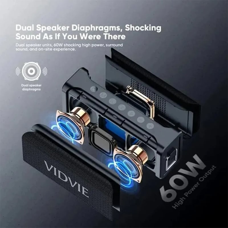 Picture of Vidvie XL-SP908 60W Portable speaker