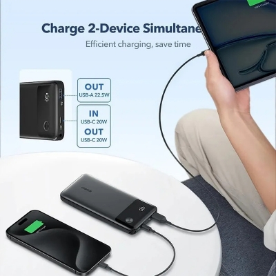 Picture of Anker 10K 22.5W Power Bank (A1388H11)