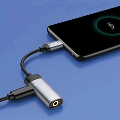 Picture of ESR USB Type C Headphone Adapter, 2-in-1 USB C to 3.5 mm