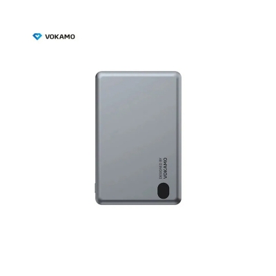 Picture of VOKAMO Ultra Slim Magnetic Power Bank 5000mAh Portable Travel Battery Bank