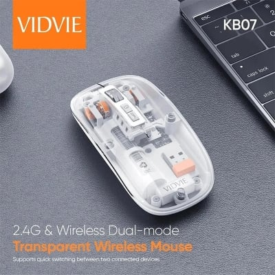 Picture of Vidvie KB07 Transparent Wireless Mouse