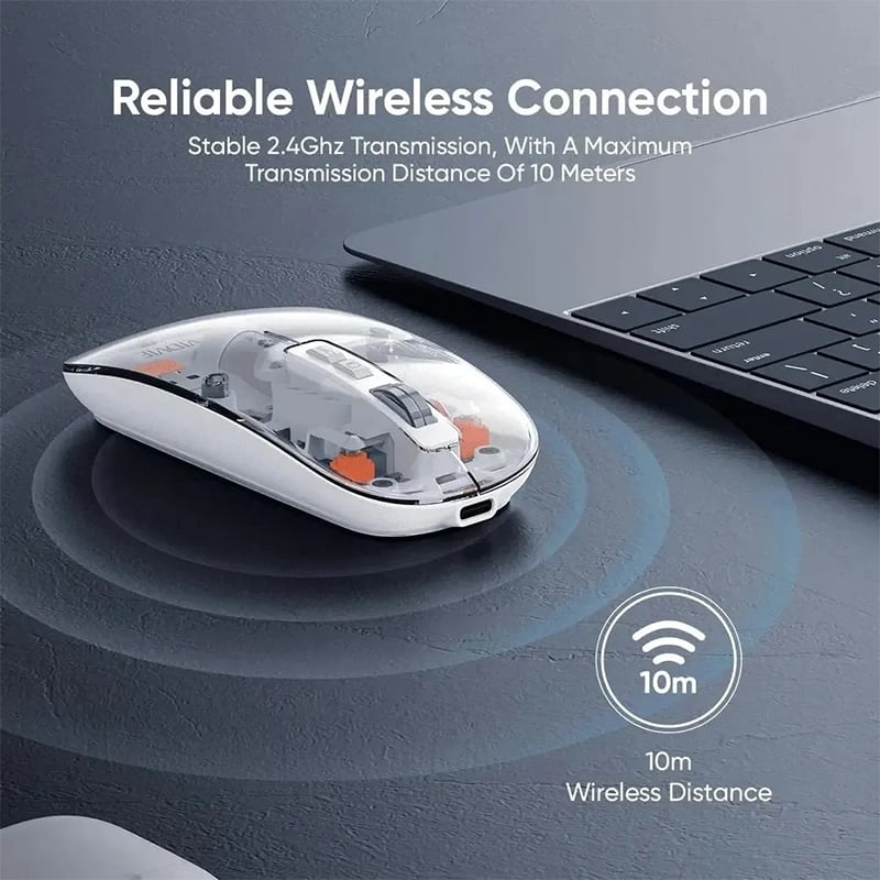 Picture of Vidvie KB07 Transparent Wireless Mouse