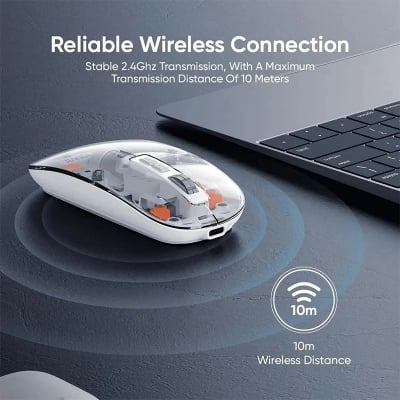 Picture of Vidvie KB07 Transparent Wireless Mouse