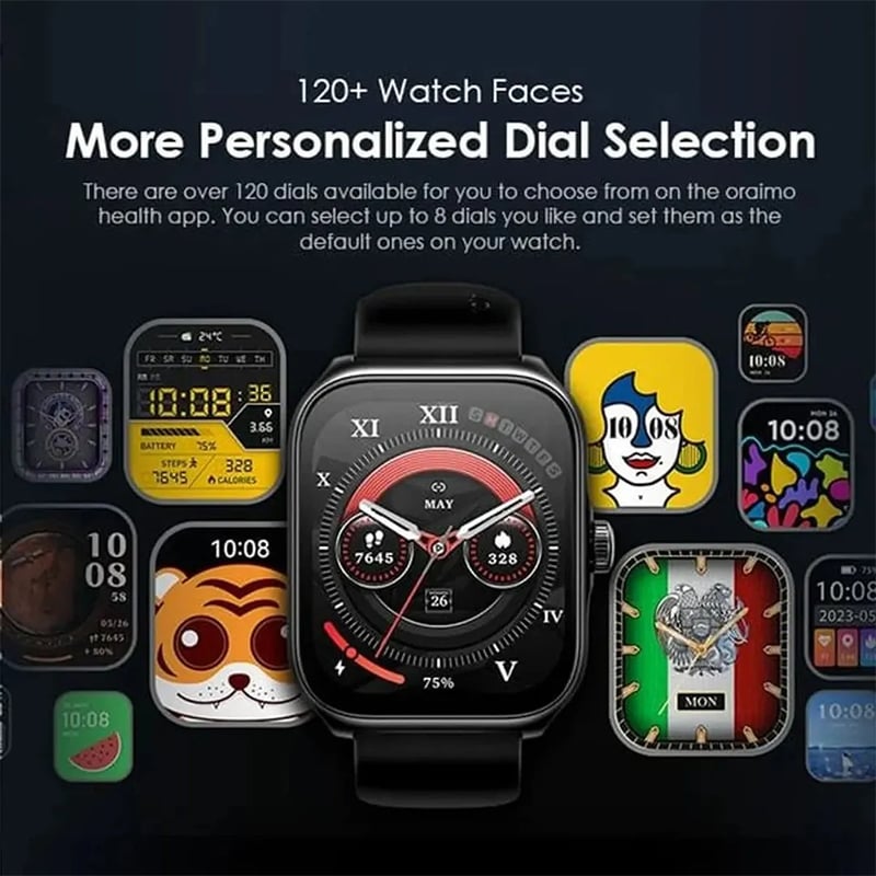 Picture of oraimo OSW-812 Watch Nova AM BT Calling Smart Watch
